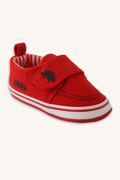 U.S. Polo Assn. Tépőzáras sneaker logóval Fiú