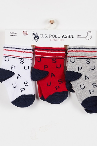 U.S. Polo Assn. Къси чорапи, 3 чифта Момчета