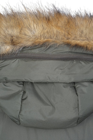 Urban Classics Bélelt kapucnis téli kabát steppelt dizájnnal női