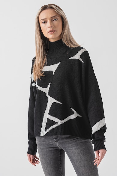 AllSaints A Star bő fazonú gyapjútartalmú pulóver női