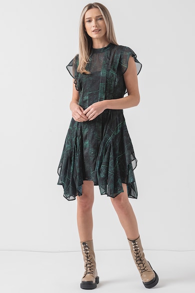 AllSaints Fleur miniruha aszimmetrikus alsó szegéllyel női