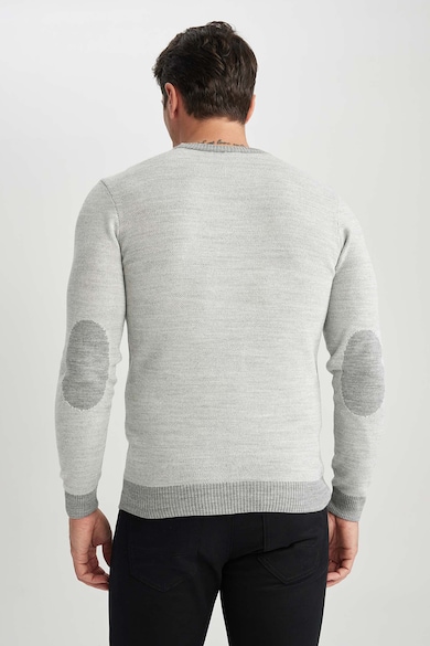 DeFacto Фино плетен пуловер по тялото Мъже