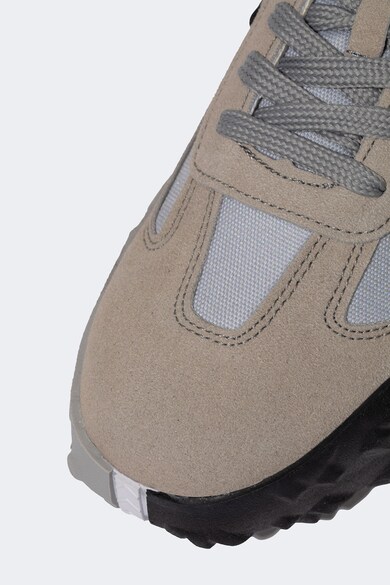 DeFacto Pantofi sport din piele ecologica si material textil Barbati