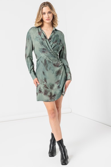 Stefanel Сатинирана рокля със застъпване Жени