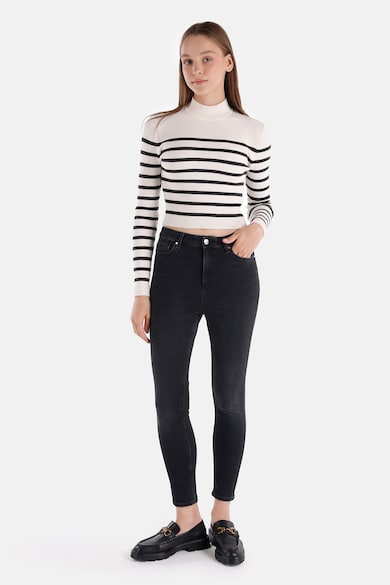 COLIN'S Slim fit crop farmernadrág női