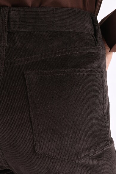 COLIN'S Antracit normál fazonú kordbársony nadrág női