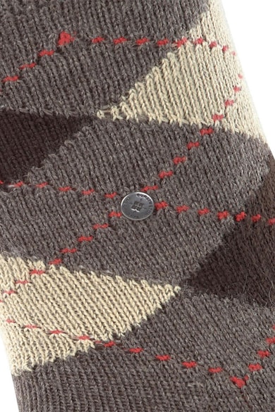 Falke Дълги фино плетени чорапи Burlington Preston Мъже