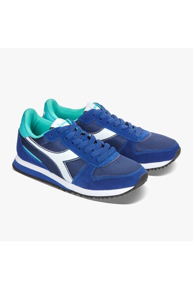 Diadora Pantofi sport de piele intoarsa cu insertii textile Malone Femei