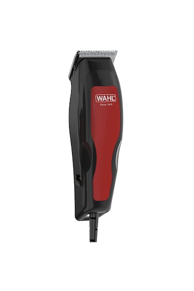 Wahl Masina de Tuns   Home Pro 100 Combo, Set 2 aparate, alimentare cablu, 3 -25mm, Lame cu autoascutire, Negru/Rosu Barbati