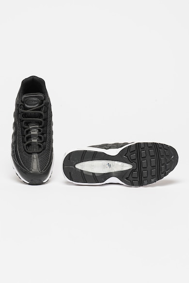 Nike Pantofi sport de piele ecologica si plasa Air Max 95 Femei