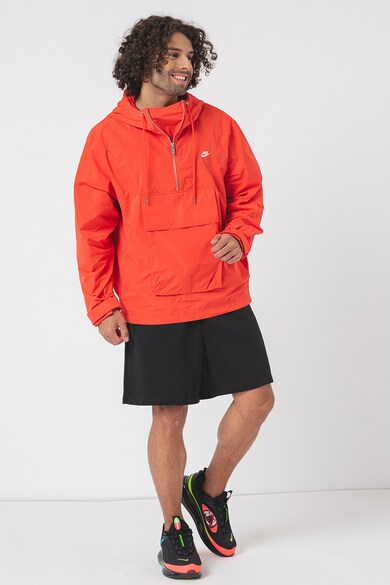 Nike Kapucnis dzseki rövid cipzárral férfi