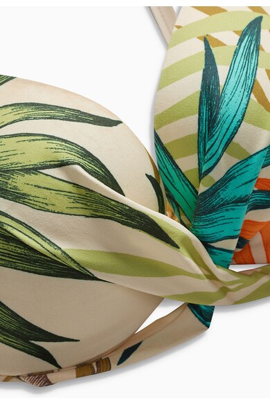 NEXT Sutien de baie multicolor cu model vegetal Femei