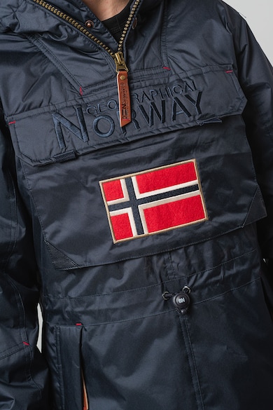 Geographical Norway Зимно яке Aubergine с качулка Жени