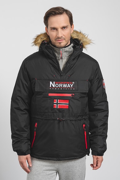 Geographical Norway Axpedition kapucnis bélelt télikabát férfi