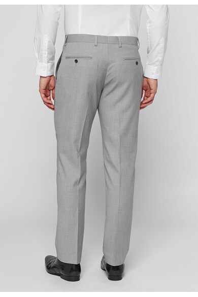 NEXT Официален прилепнал панталон в сив меланж Мъже