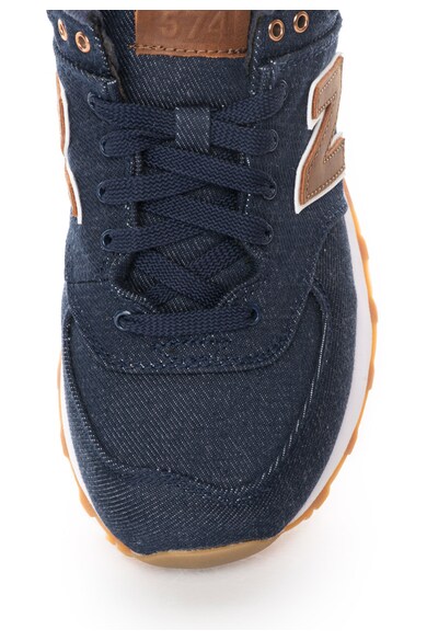 New Balance Pantofi sport din denim 574 Barbati