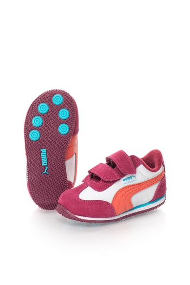 Puma Pantofi sport multicolori cu velcro Whirlwind Baieti