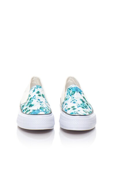 Fiorucci Pantofi slip-on flatform cu imprimeu Femei