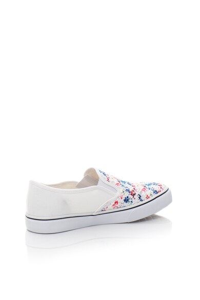 Fiorucci Pantofi slip-on cu imprimeu cu paiete Femei