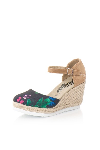 Fiorucci Sandale wedge tip espadrile Femei