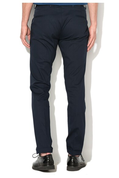 Zee Lane Collection Pantaloni eleganti bleumarin slim fit Barbati