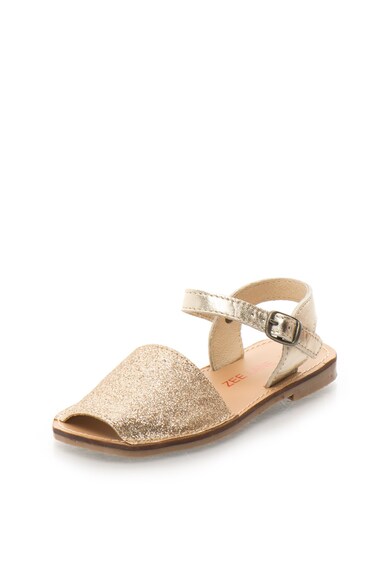 Zee Lane Sandale slingback aurii stralucitoare de piele Asia Fete