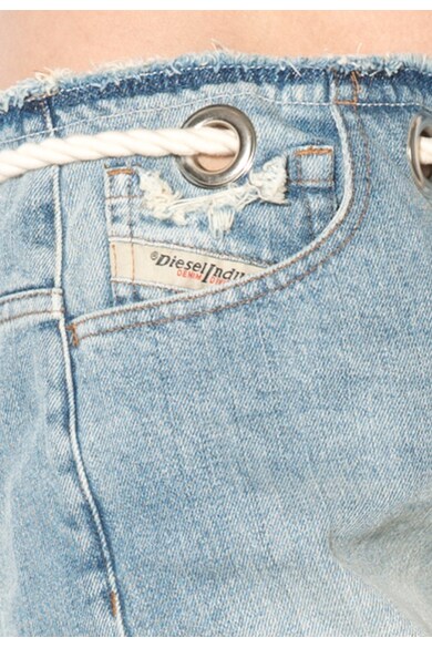 Diesel Pantaloni scurti bleu din denim Edith Femei