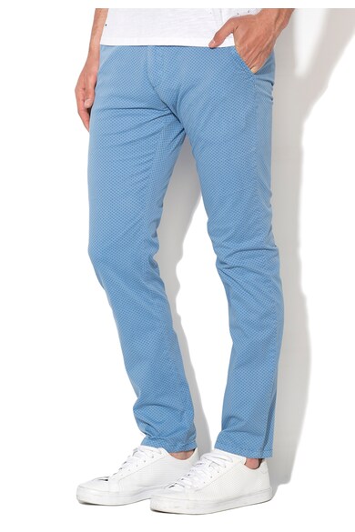 Zee Lane Denim Pantaloni chino albastru pastel cu model floral Barbati