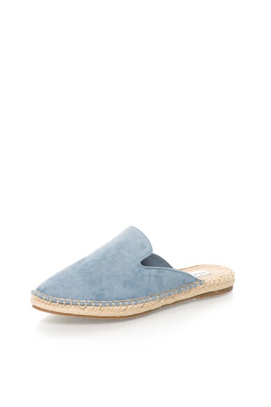 Steve Madden Saboti tip espadrle albastru pastel de piele intoarsa JoeJoe Femei