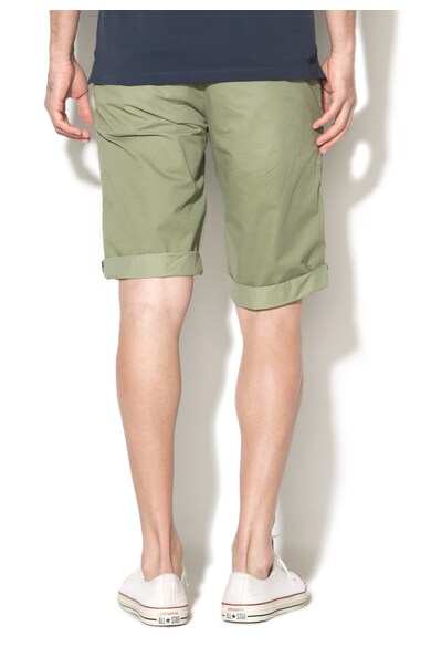 EDC by Esprit Bermude verde militar slim fit cu model discret Barbati