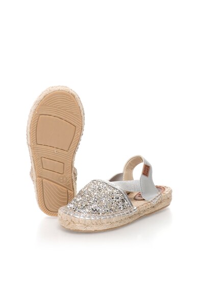 Gioseppo Espadrile slingback argintii Fanzara Fete