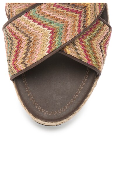 Napapijri Papuci wedge tip espadrile maro cafea Esther Femei