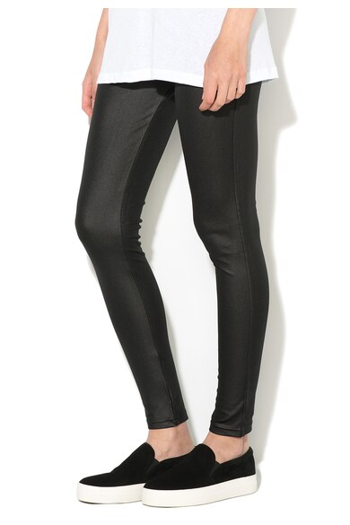 BRAVE SOUL Pantaloni skinny negri Disco Femei