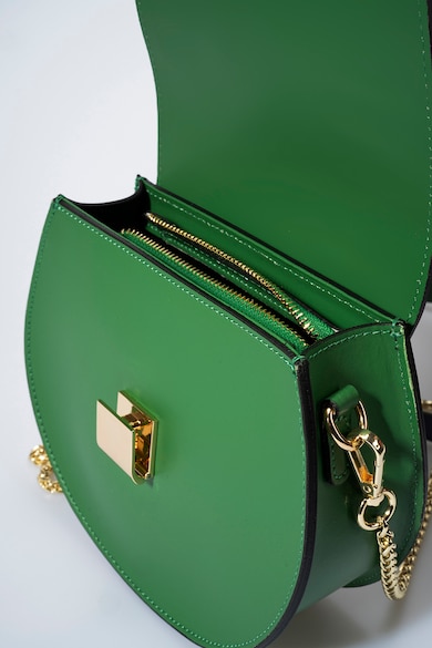 Massimo Castelli Кожена чанта с шагрен Жени
