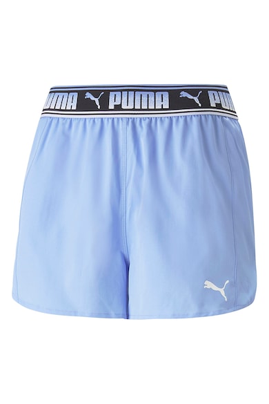 Puma Pantaloni scurti cu imprimeu logo pentru fitness Strong Femei