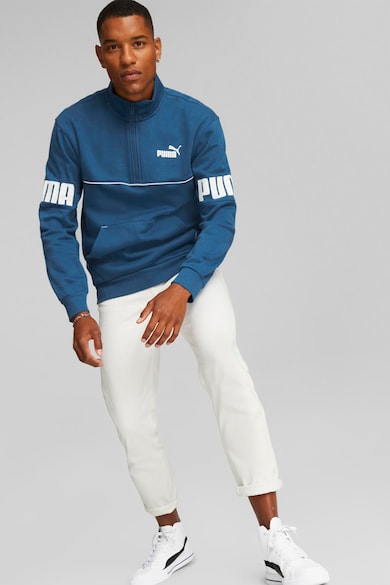 Puma Power pulóver rövid cipzáros hasítékkal férfi