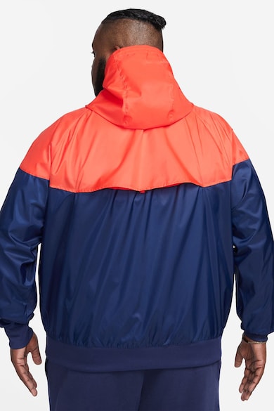 Nike Jacheta cu gluga si aspect contrastant Windrunner Barbati