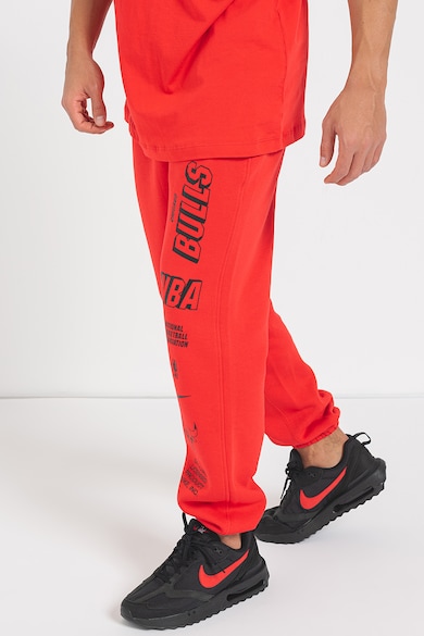 Nike Chicago Bulls mintás szabadidőnadrág oldalzsebekkel férfi