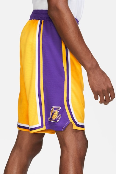 Nike Pantaloni scurti cu Dri-Fit pentru baschet Los Angeles Lakers Barbati