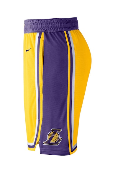 Nike Pantaloni scurti cu Dri-Fit pentru baschet Los Angeles Lakers Barbati