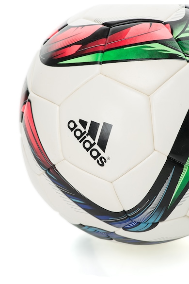 adidas Performance Minge de fotbal alba cu imprimeu multicolor Conext15 Barbati