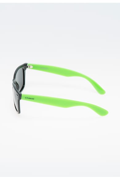 Polaroid Ochelari de soare negru cu verde neon polarizati Baieti