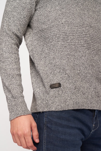 Timeout ferfi pulover logoval es mintaval, Grey Mel férfi