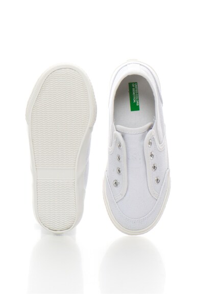 United Colors of Benetton Pantofi slip-on albi Baieti