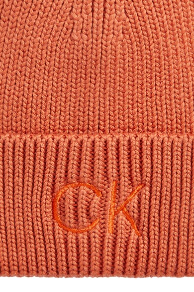 CALVIN KLEIN Шапка от органичен памук с лого Жени