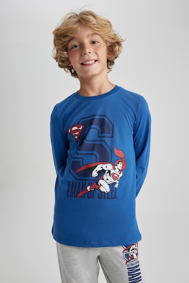 DeFacto Pijama cu imprimeu Superman Baieti