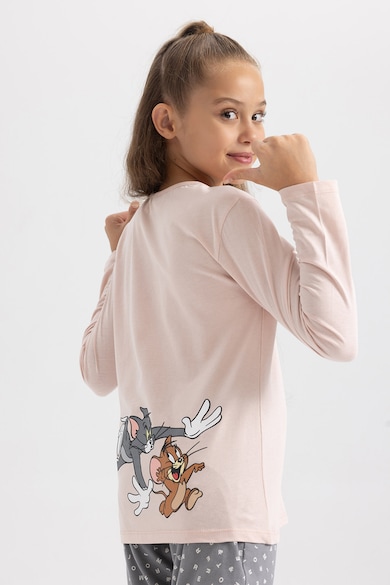 DeFacto Tom és Jerry mintás pamutpizsama Lány