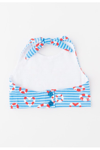 Agatha Ruiz de la Prada Lány Kék Crop Top Tengerészeti Mintával Lány