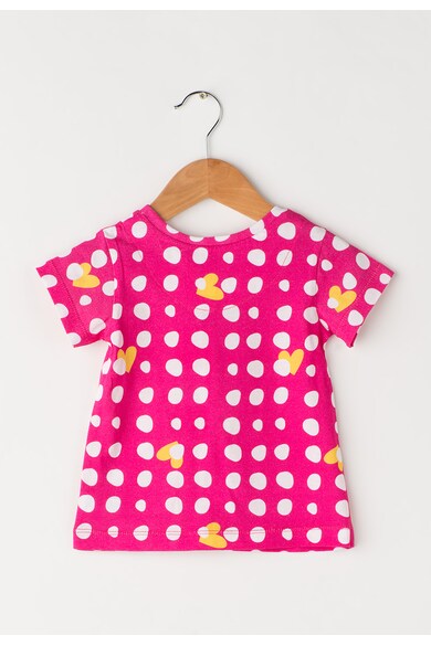 Agatha Ruiz de la Prada Tricou fucsia cu buline albe Fete