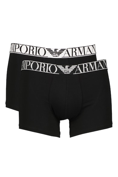 val de ebb Nesemnificativ A se familiariza  Set de boxeri din amestec de bumbac - 2 perechi Emporio Armani Underwear  (111769-3R720-07320) | Fashion Days